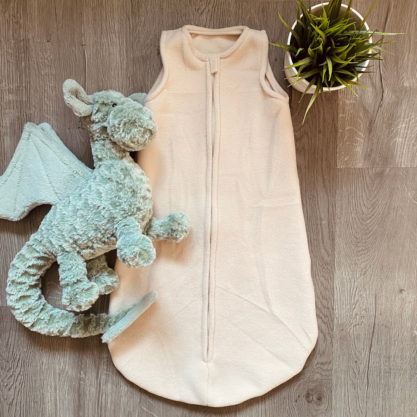 Baby Fleece Sleep Sack, Unisex, Neutral Colors, Baby Sleeping Bag, Baby