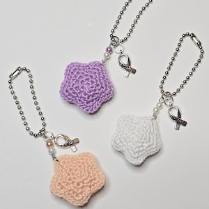 Cancer Support Keychains for gift, support, or awareness