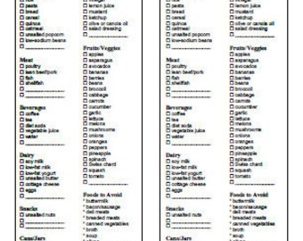 Acid reflux diet food list pdf