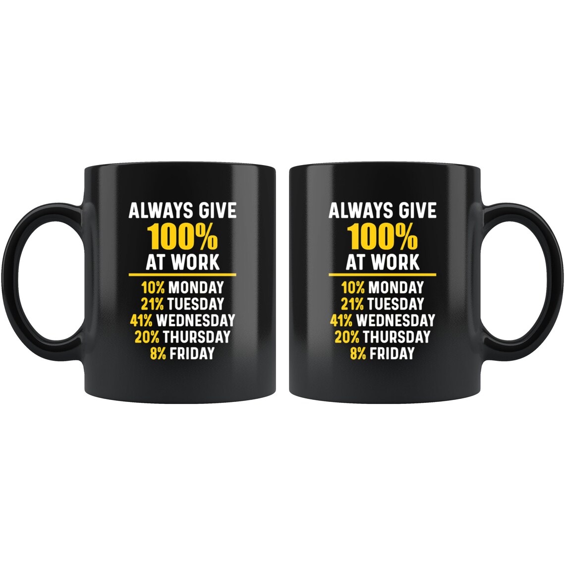 Always Give 100 At Work Office Gags Gift Coworker Teacher Etsy