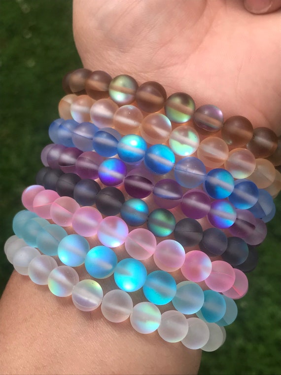 Mermaid Glass Bead Bracelets