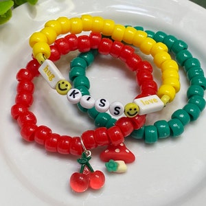 SET!! Kandi-Rave-Bracelets