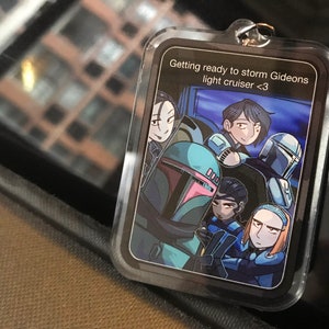 Mando´s Gang Selfie | The Mandalorian Schlüsselanhänger aus Acryl