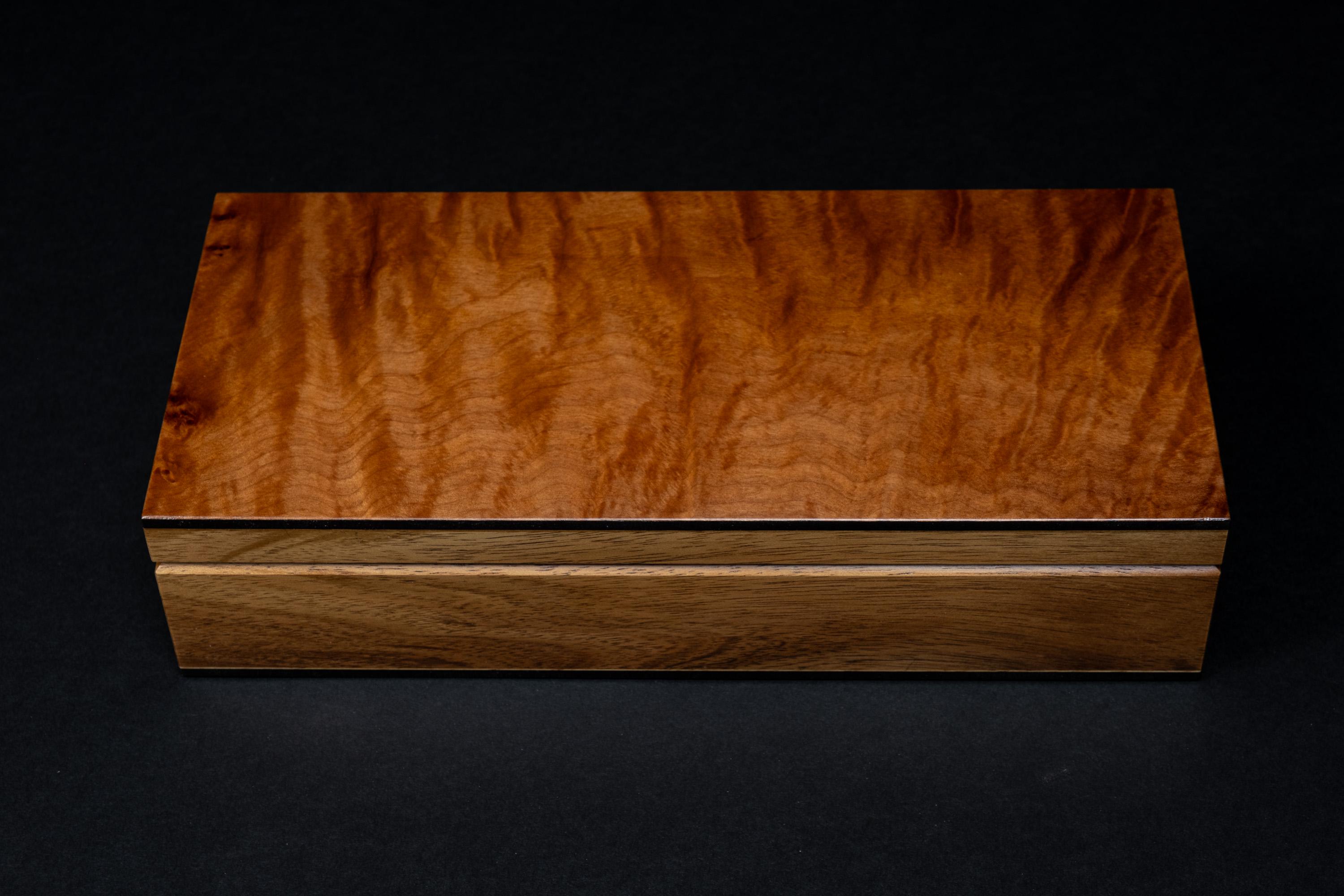 Keepsafe Box - Tasmanian Figured Myrtle and Blackwood - Etsy Australia