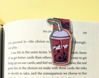 Magnetic Bookmark - Eyes Tea -Horror Stationery