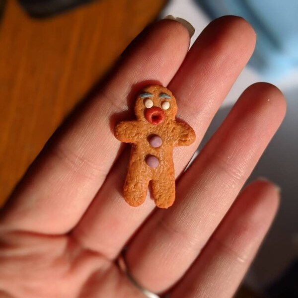 Gingerbread Man Pins