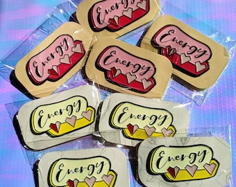 Low Energy-Lives/Heart Enamel Pin