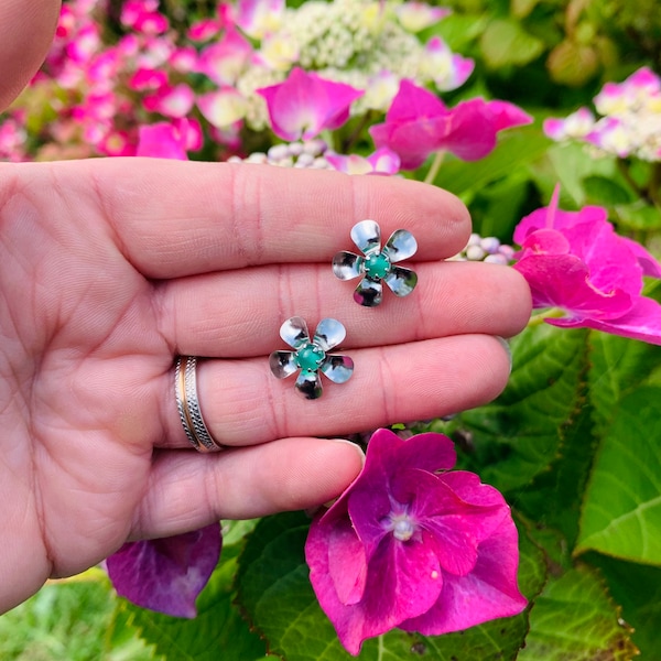 Boucles d’oreilles en agate, fait main, bijou féerique