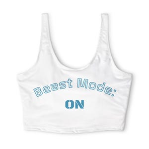 Beast Mode On sport-bh | träningskläder