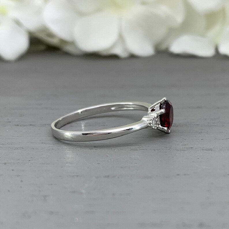 Natural Pink Moonstone Ring Brilliant Star Ring Solid Silver Ring 925 Silver Ring Handmade Ring Birthstone Ring Present Cabochon Ring