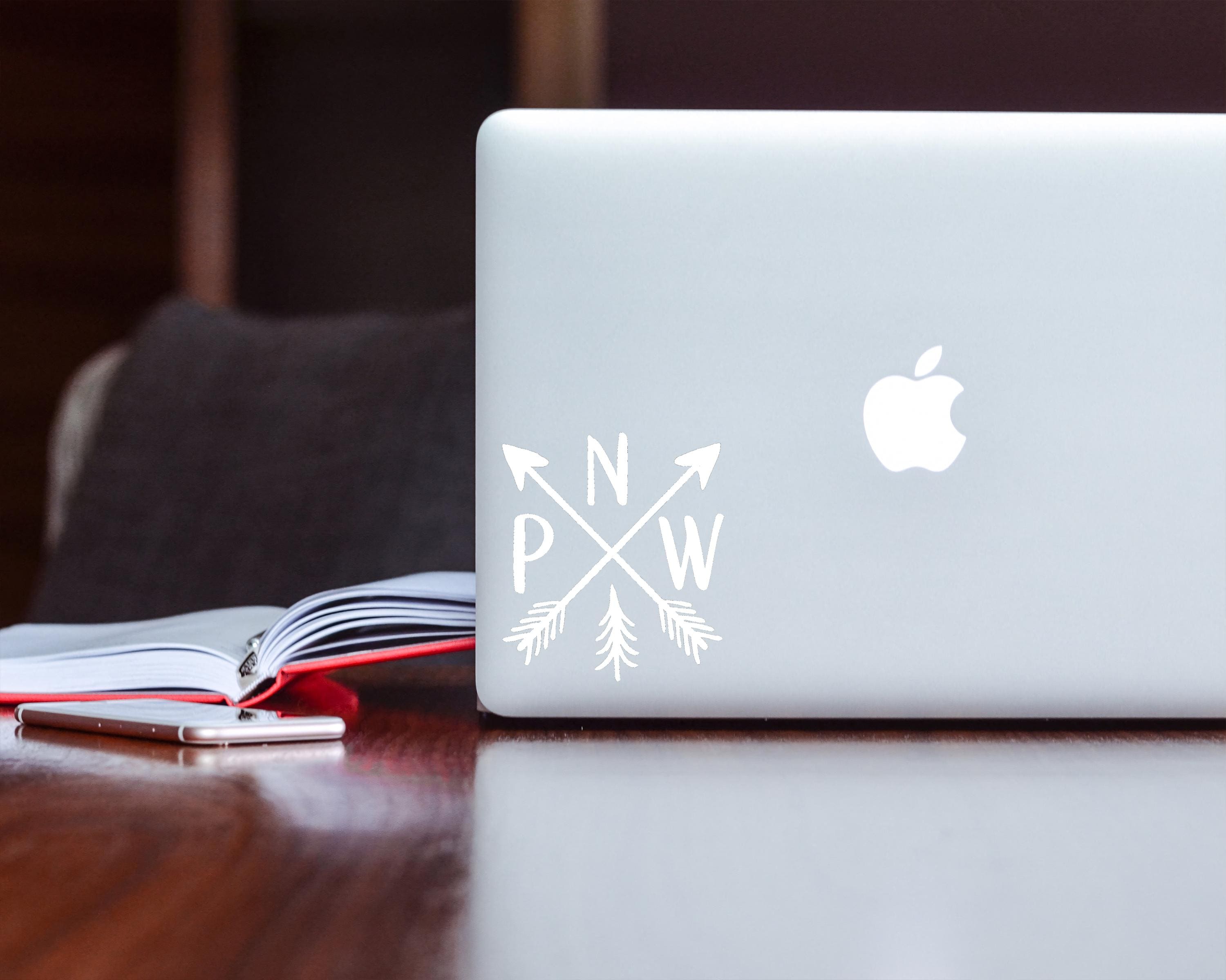 PNW Tree Decal - Pacific Northwest Decal, Vinyl Decal, Vinyl Sticker ...