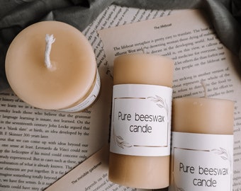 Discover the Beauty of All-Natural Beeswax Candles: Crafted with Care and  Love, by Ann Pereira