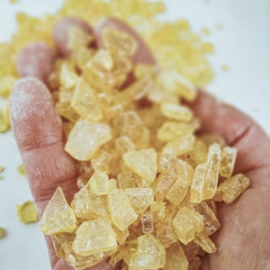 Premium Quality pine resin/ colophony, gum rosin, 100% pure, flakes, WW Grade, various quantities image 5