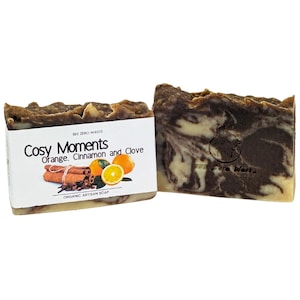 Organic vegan soap bar handmade with natural ingredients