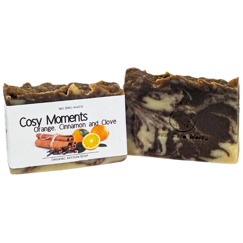 Organic vegan soap bar handmade with natural ingredients