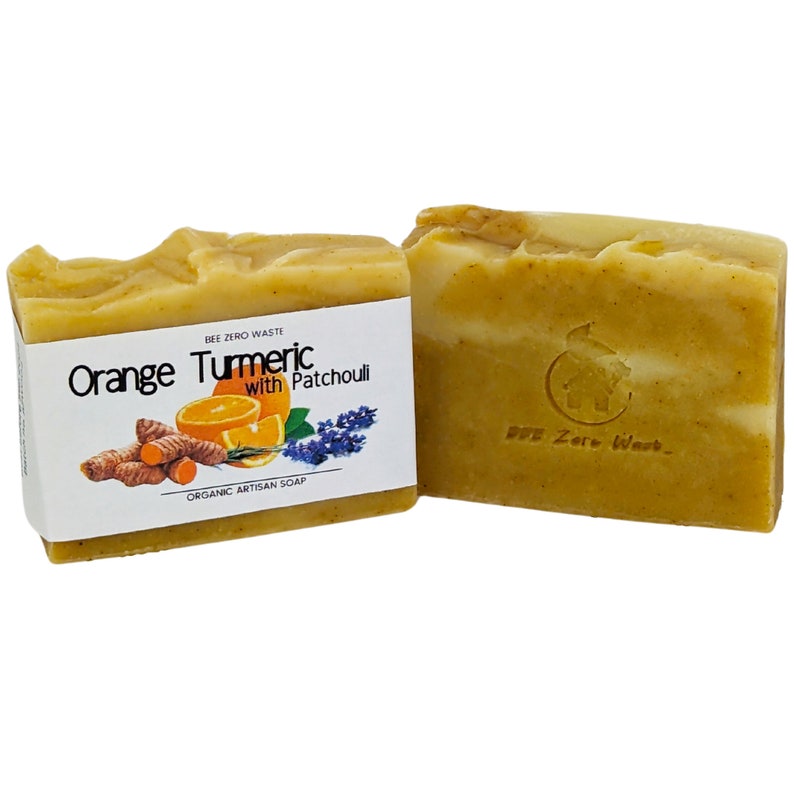 Vegan handmade soap bar made from organic and sustainable ingredients