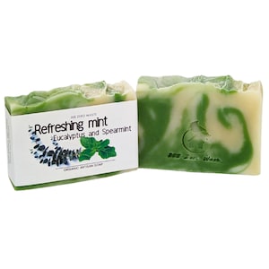 Eco-friendly organic soap bar handmade and perfect for sensitive skin