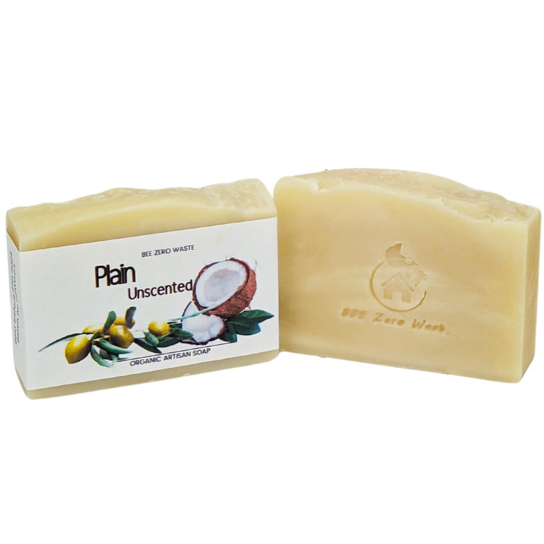 Handmade organic soap bar ideal for natural skincare vegan and cruelty-free