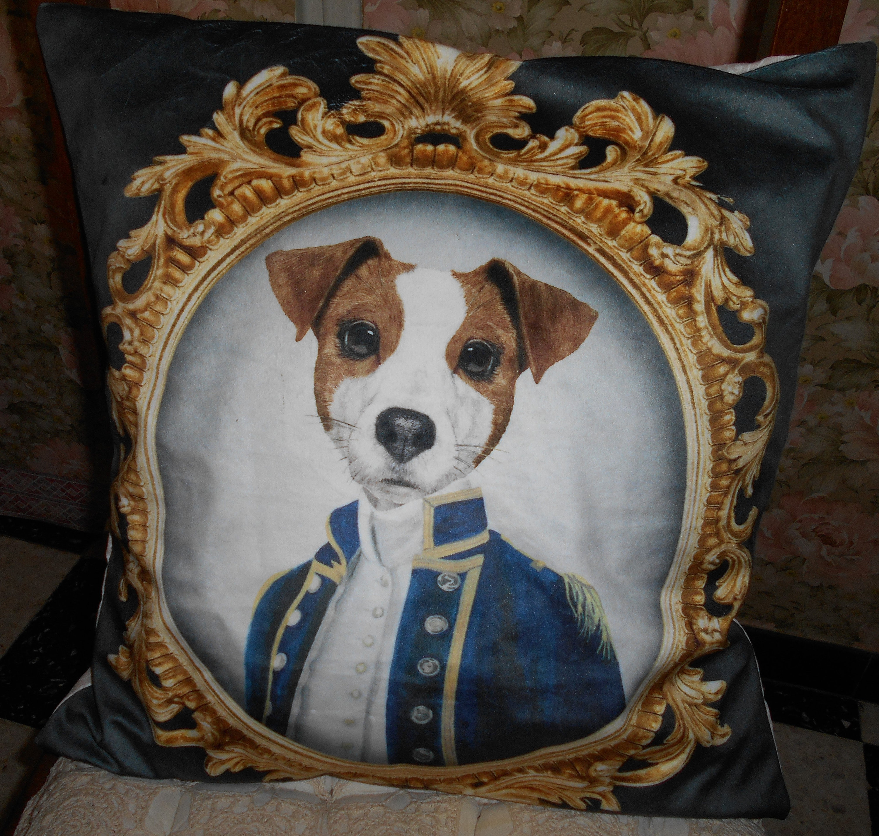 Housse de Coussin Chien Jack Russell Terrier