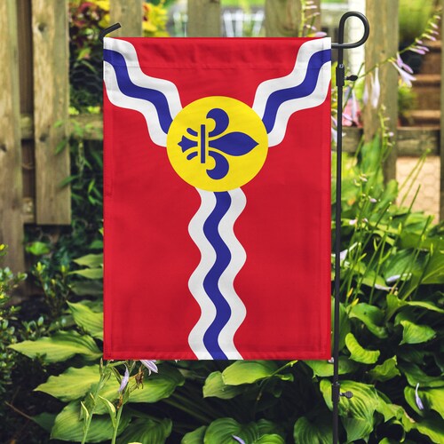 St Louis Flag STL City Flag St Louis Garden Flag Saint - Etsy