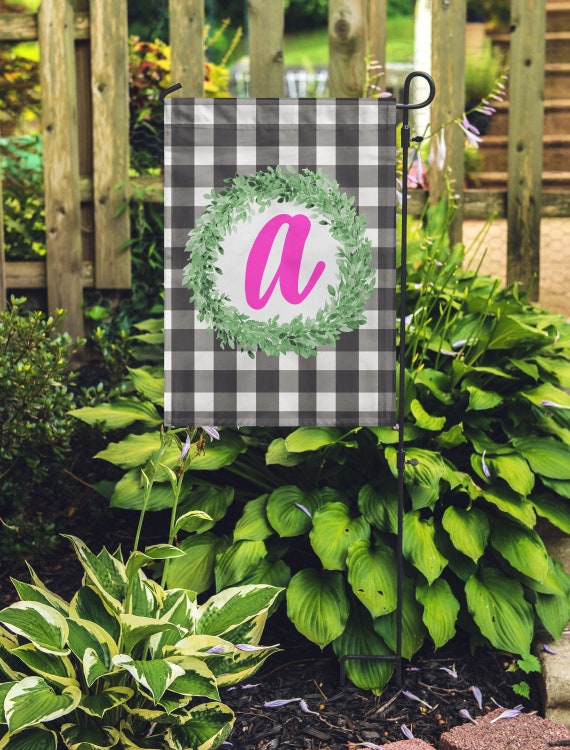Personalized Flag Welcome Garden Farmhouse