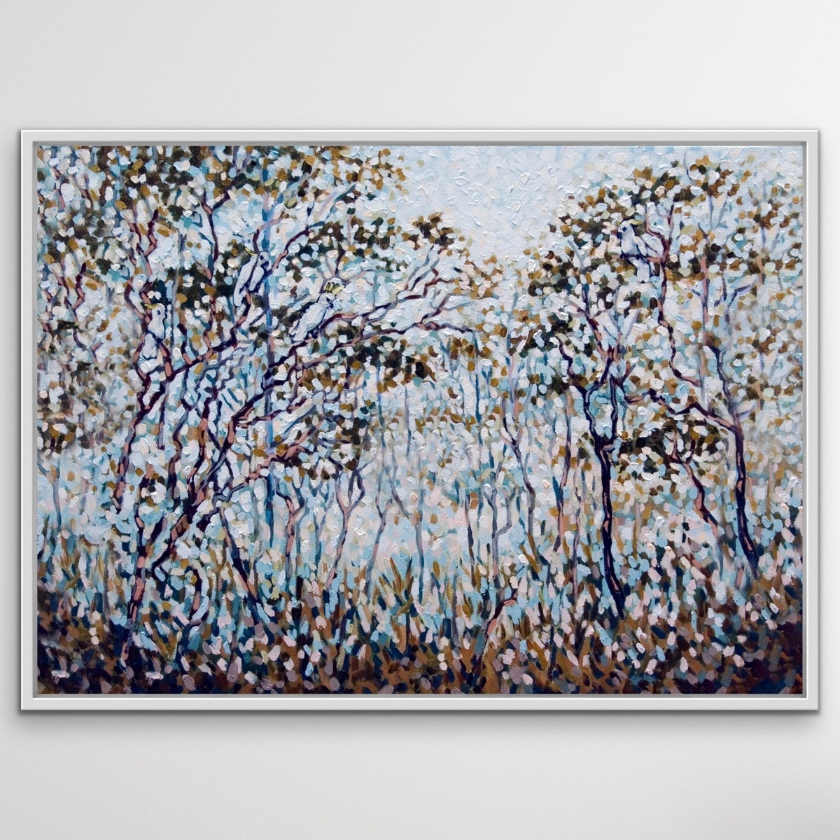 Bush Song Original Abstract Australian Bush Nature Painting | Etsy