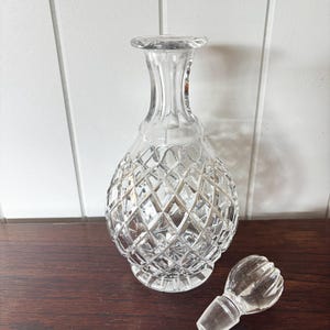 Vintage Crystal Decanter -