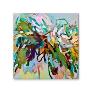 Bush Posy - Original Abstract Floral Australian Native Floral Canvas or Paper Print