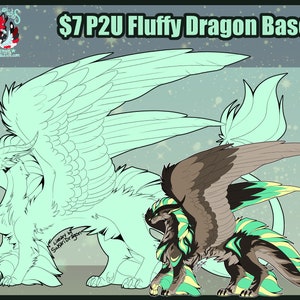 P2U Fluffy Dragon Base