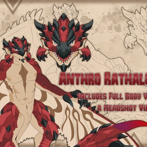Anthro Rathalos Base