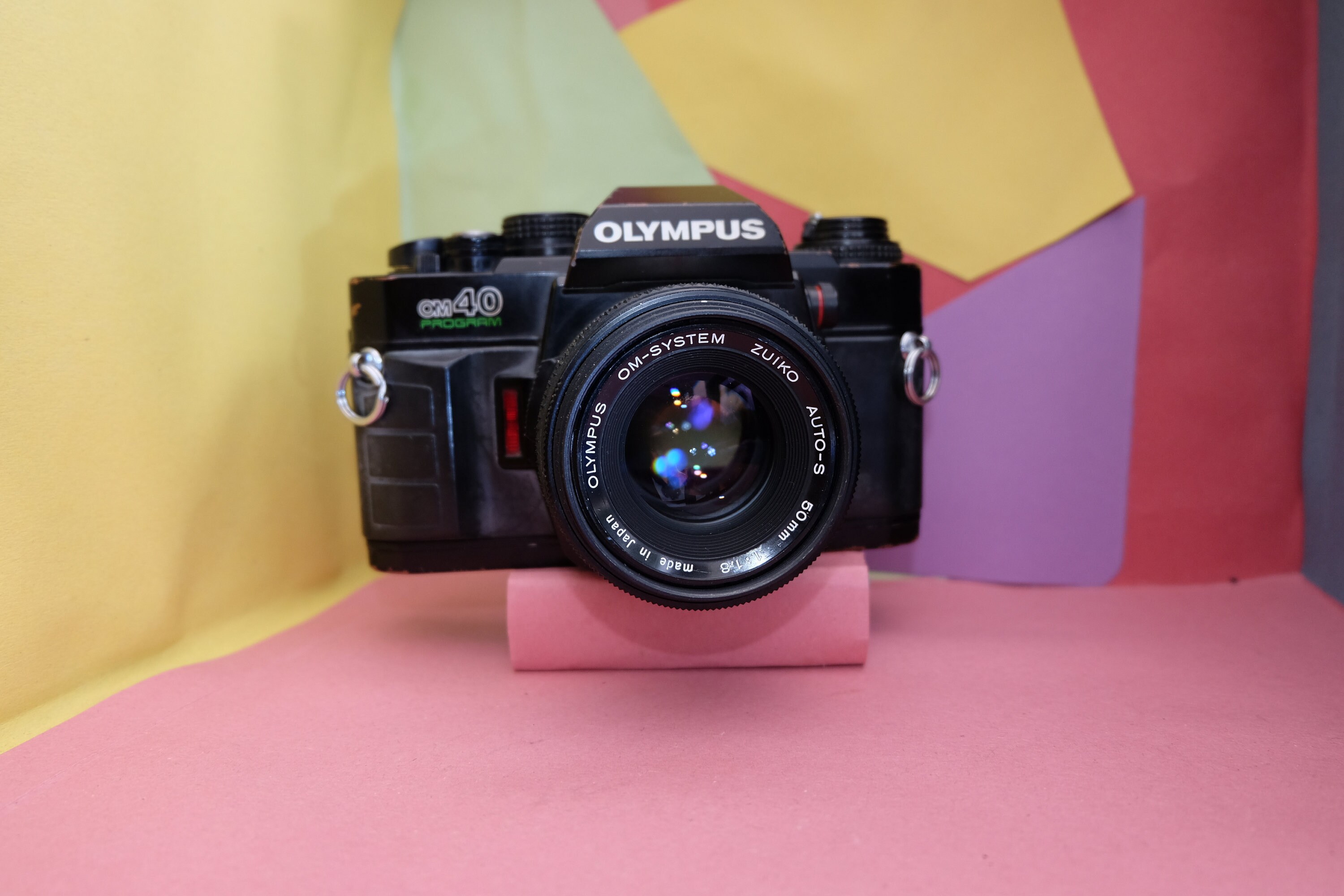Olympus OM40 Vintage Slr 35mm Film Camera with Zuiko 50mm f1.8 Etsy