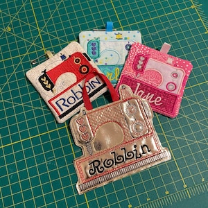 Sewing Machine Name Tag Bundle For Embroidery Machines