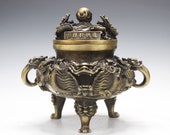 Dragon Incense From China - Bronze Incense Burner Asia Lifestyle