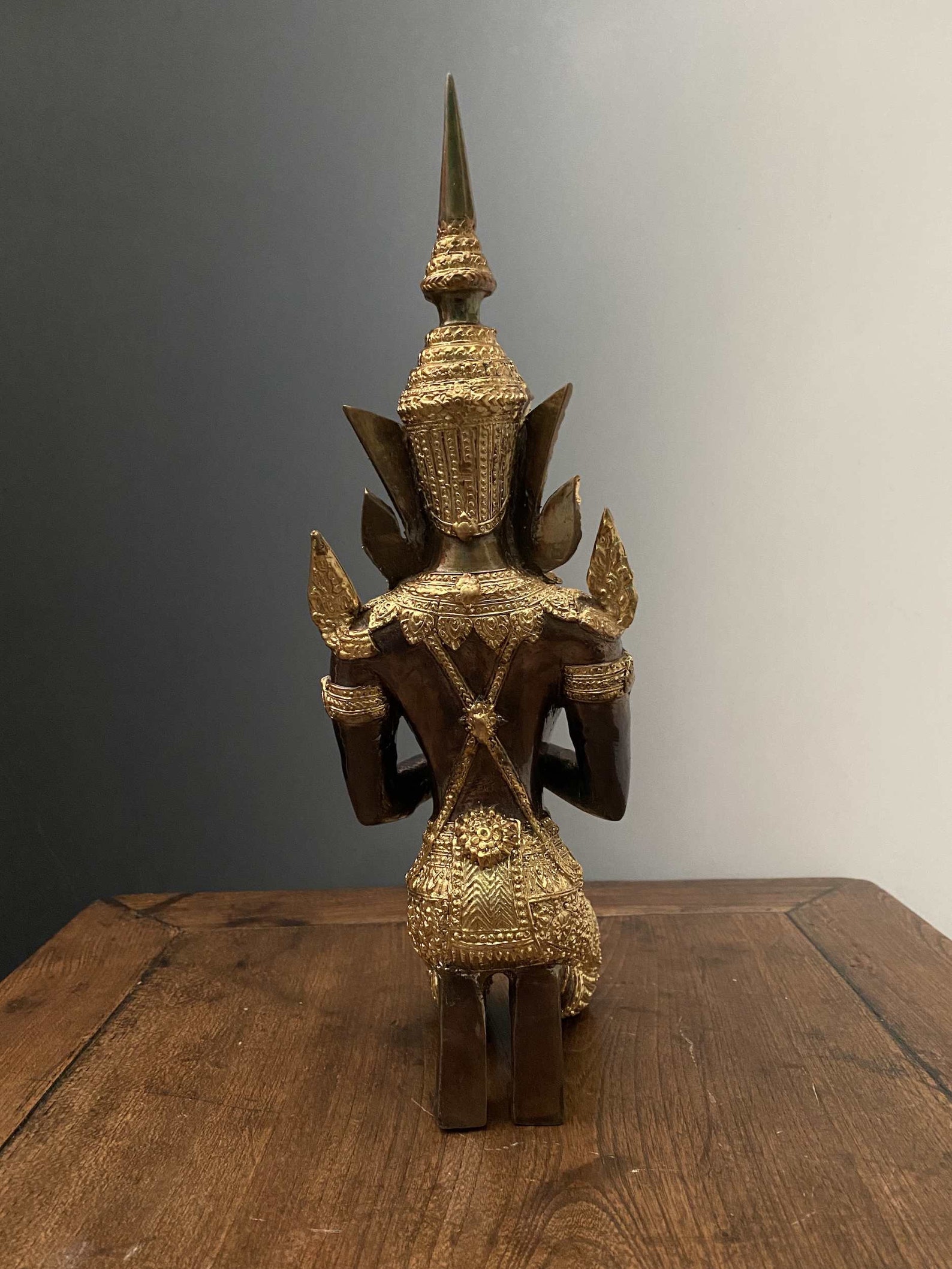 Temple Guardian Teppanom Bronze Figure 325 cm Thailand Statue Etsy