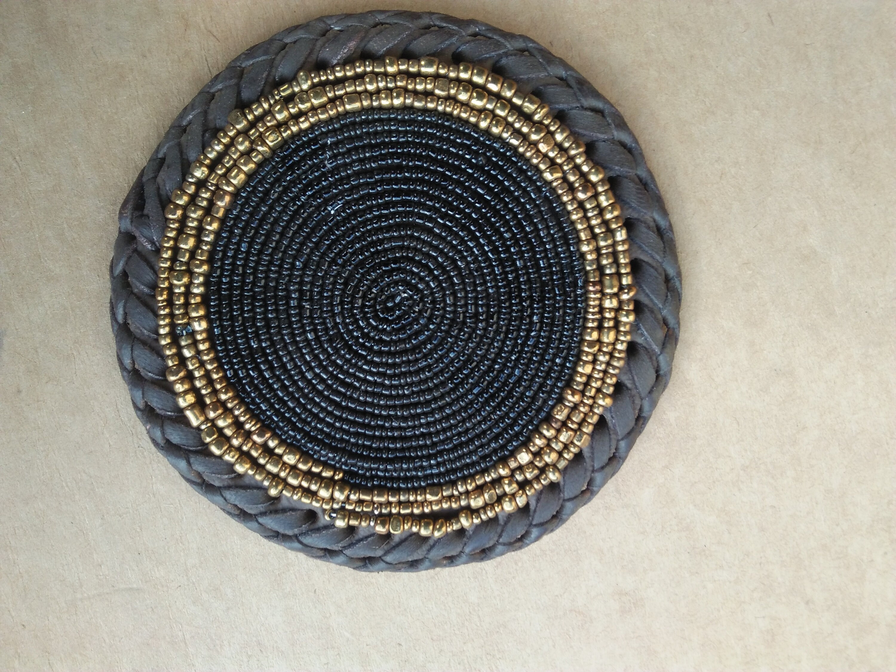 5 Beaded coaster5 beaded coaster5 Handmade Maasai Beaded Etsy