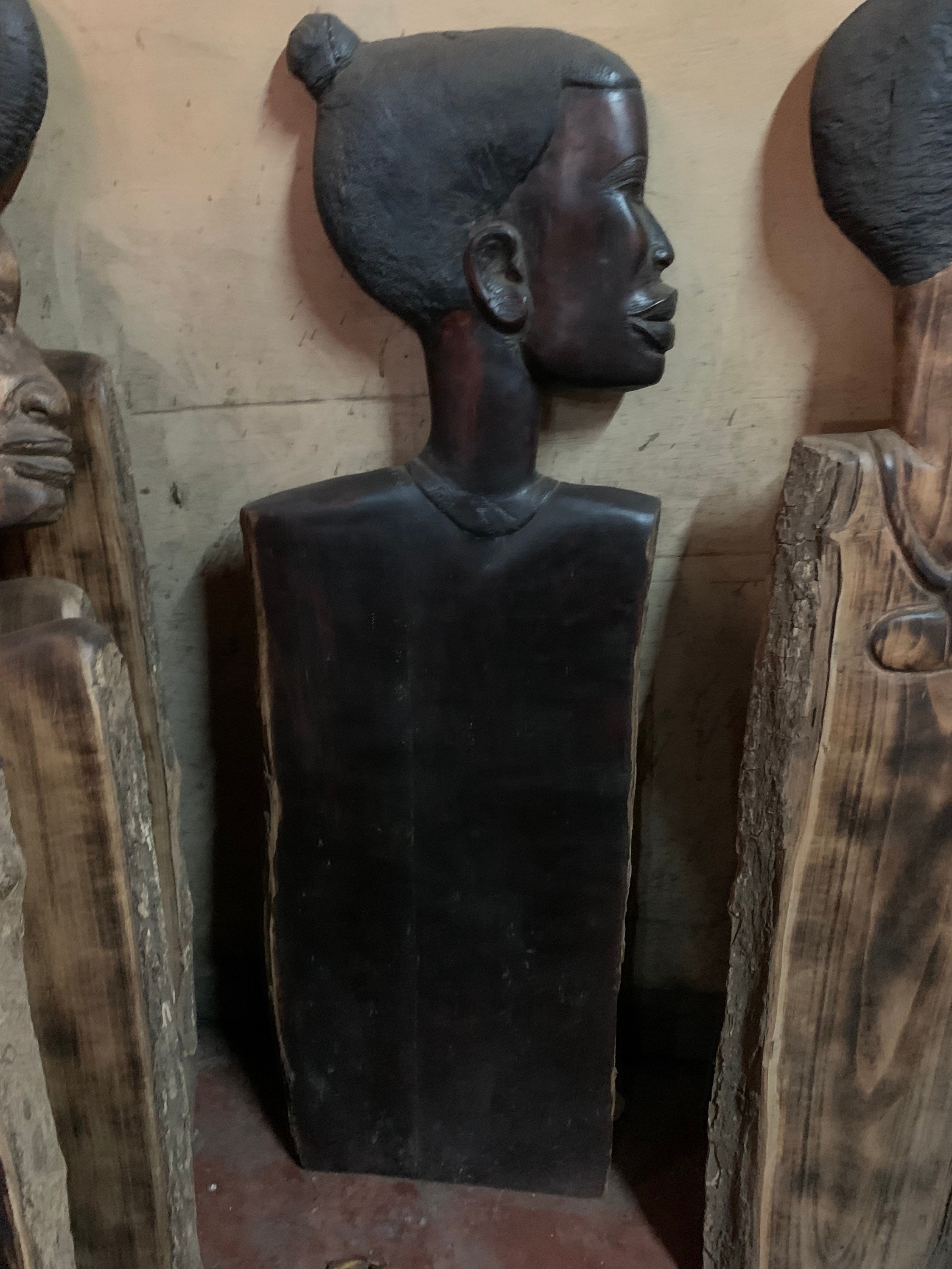 Man and Woman Decorative Sculpture Home Decor Stair Way - Etsy