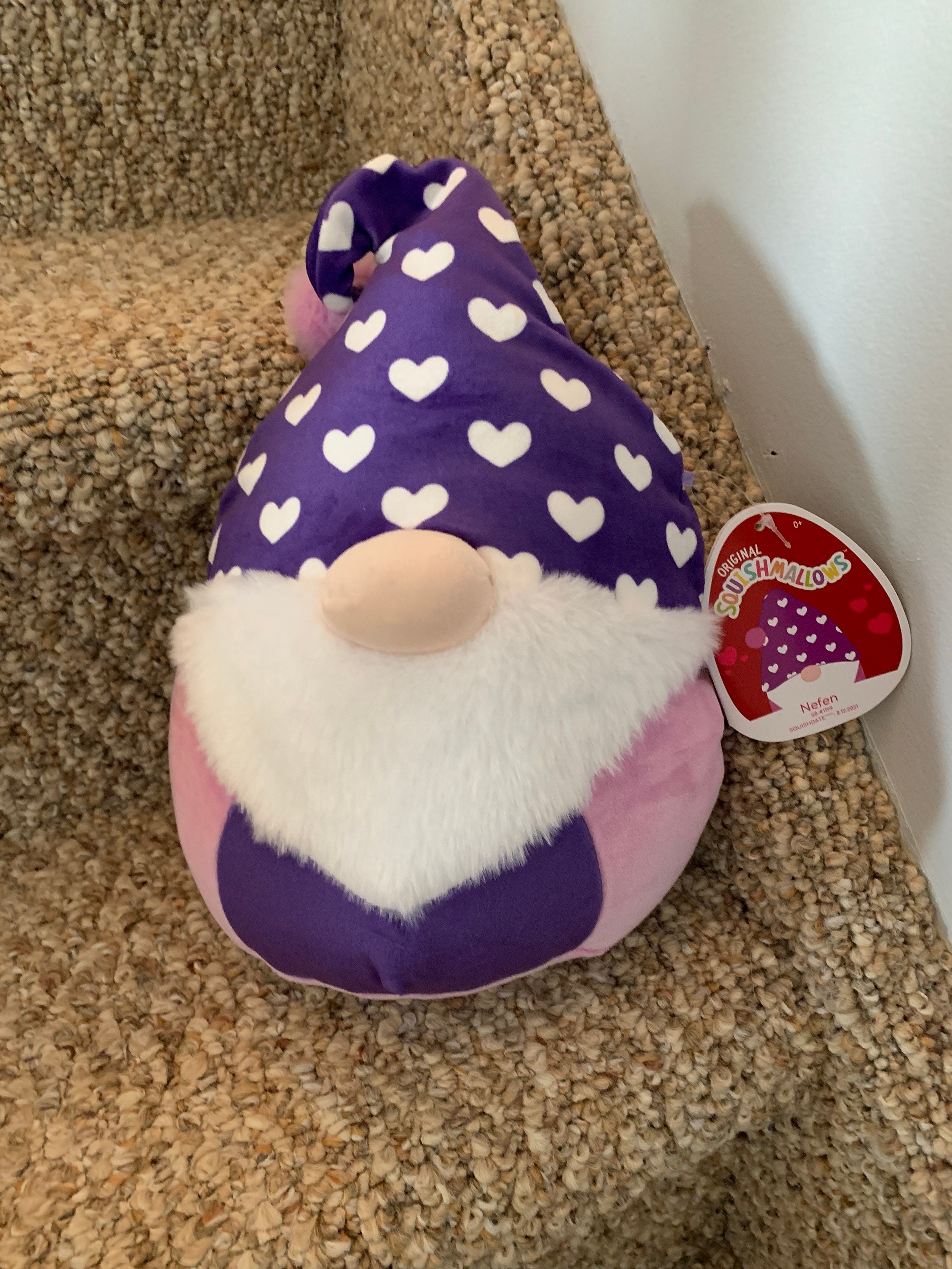 gnome squishmallow valentine