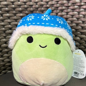 Personalized Plush - 8” Danny the Turtle Squishmallow (Christmas)
