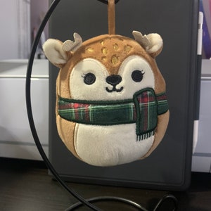 Personalized Plush - 4” Dawn the Deer Squishmallow - Christmas Collection 2021