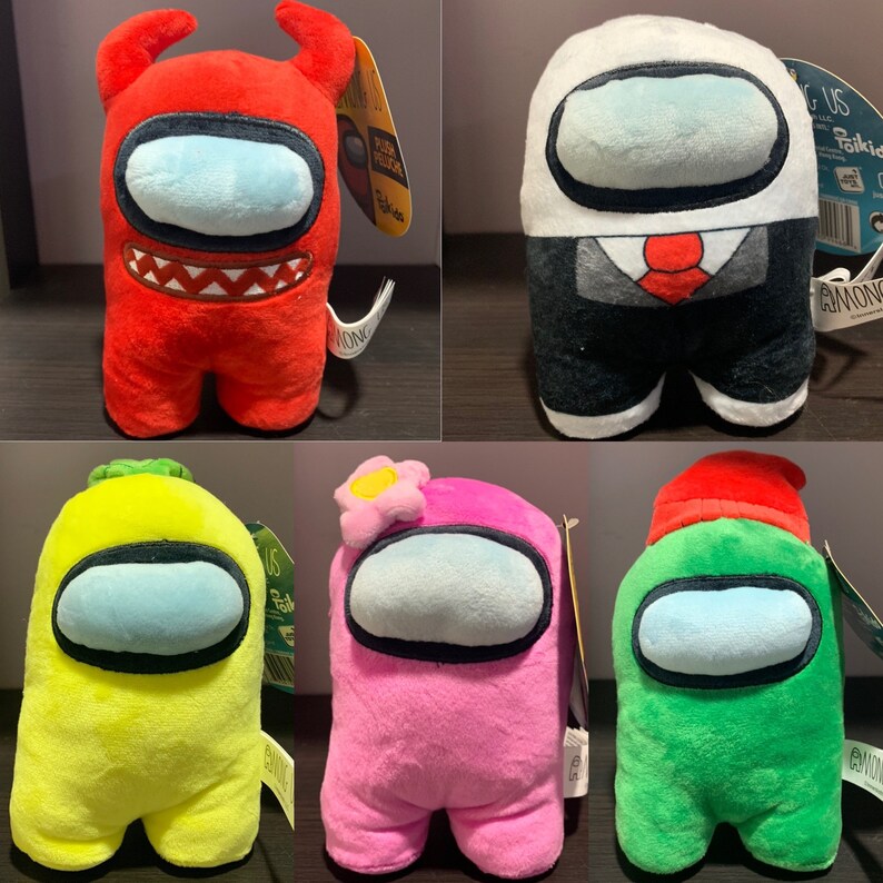 Personalized Plush 6 Among Us Plush Etsy