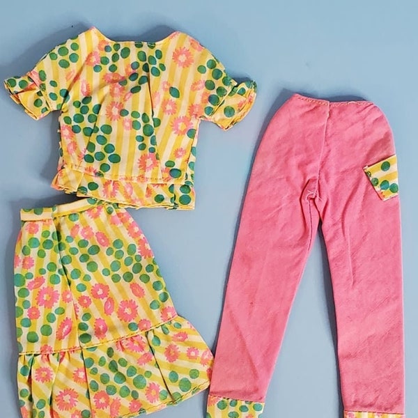 Vintage Barbie Colour Magic Outfit Mix 'N Matchers #1779 CIRCA 1967