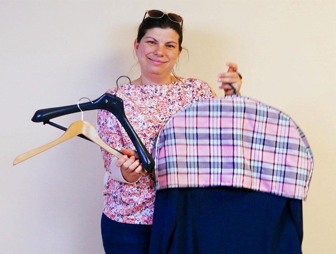 Fabric Dust Cover Sewing Pattern and Tutorial, Gusseted Dust Guard ...