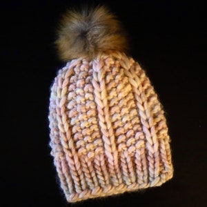 Chunky Knitted Winter Hat - Hale Beanie