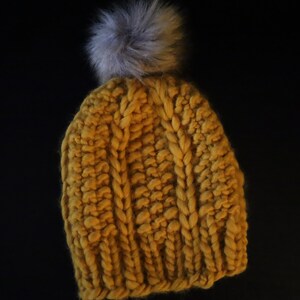 Chunky Knitted Winter Hat - Hale Beanie