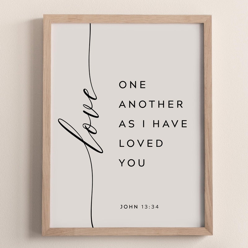 Love One Another - Etsy
