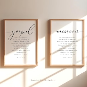 Matthew 28:19-20 Scripture Wall Art, Printable Wall Art, Bible Verse Digital Print, Church Decor, 8x10, 11x14, 16x20, 18x24, 24x36, A3, A2