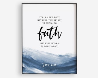 Faith Without Works Etsy