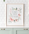 Lamentations 3:22-23 Steadfast Love Bible Verse Wall Art, Scripture Print Download, Floral Printable Wall Art, 4x6, 5x7, 8x10, 11x14, A3 product logo