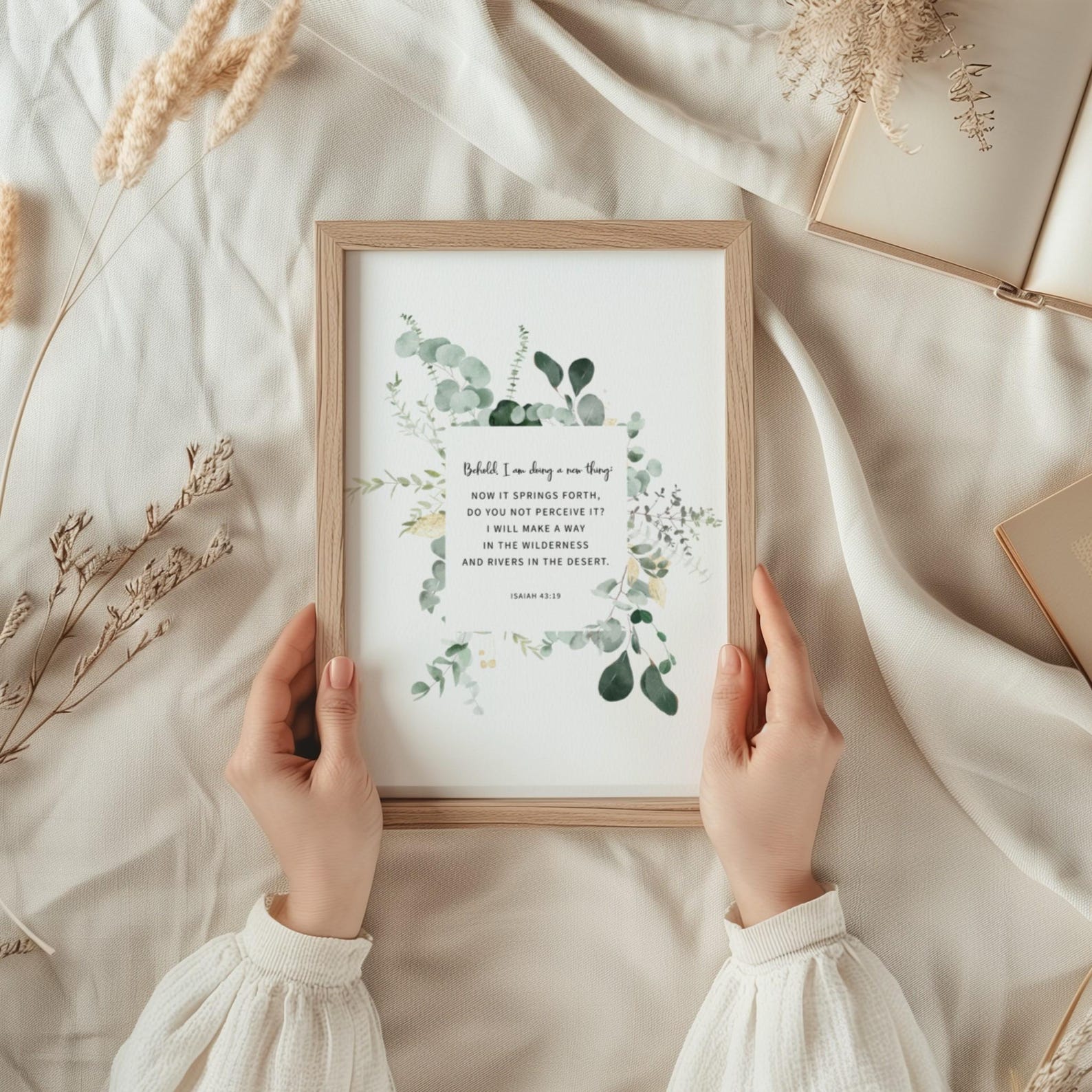 Isaiah 43:19 A New Thing Bible Verse Print Download, Scripture ...