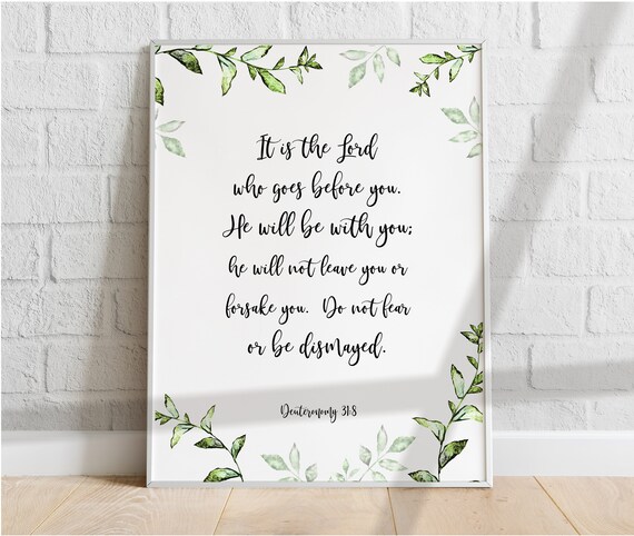 deuteronomy do not fear